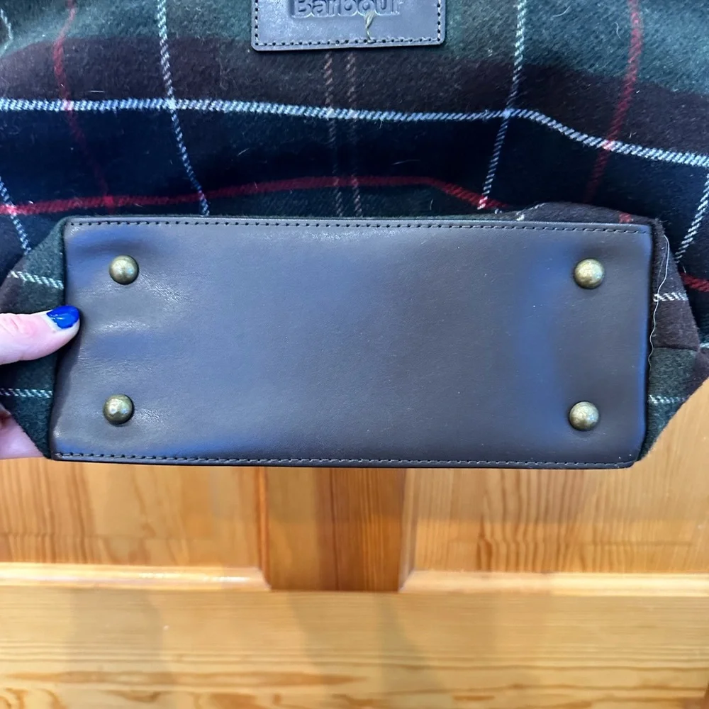 Barbour Tartan Tote - small - Picture 5 of 5